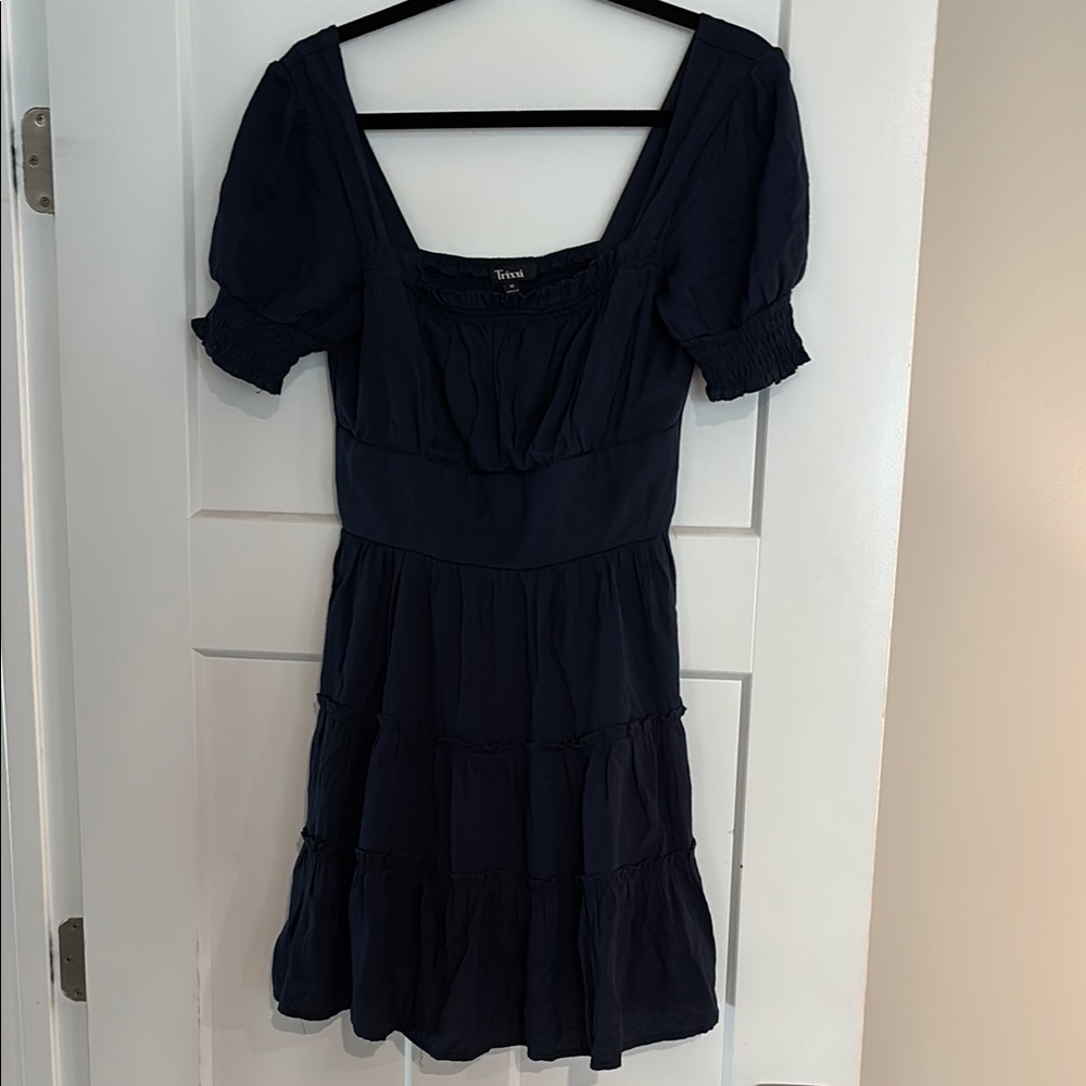 Trixxi Navy Blue Mini Dress